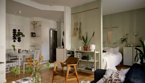 小公寓能怎么装？斯堪的纳维亚设计案例分享！